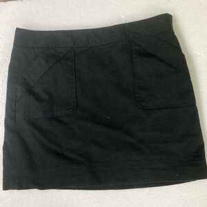 Banana Republic Black Mini Skirt
